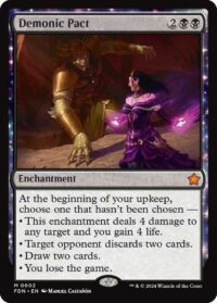 Demonic Pact - #602 - Mythic - Inglés