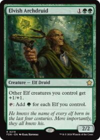 Elvish Archdruid (Foil) - #219 - Rare - Inglés