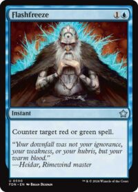 Flashfreeze (Foil) - #590 - Uncommon - Inglés
