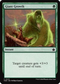 Giant Growth (Foil) - #223 - Common - Inglés