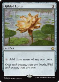 Gilded Lotus - #725 - Rare - Inglés