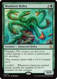 Mossborn Hydra (Foil) - #107 - Rare - Inglés