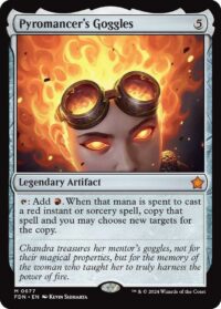 Pyromancer's Goggles (Foil) - #677 - Mythic - Inglés