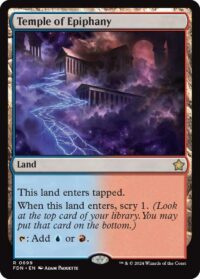 Temple of Epiphany (Foil) - #699 - Rare - Inglés