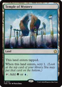 Temple of Mystery (Foil) - #702 - Rare - Inglés