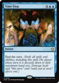 Time Stop (Foil) - #166 - Rare - Inglés