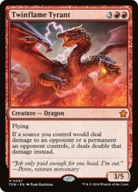 Twinflame Tyrant (Foil) - #97 - Mythic - Inglés