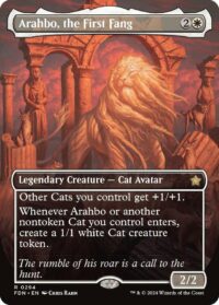 Arahbo, the First Fang (Borderless) - #294 - Rare - Inglés