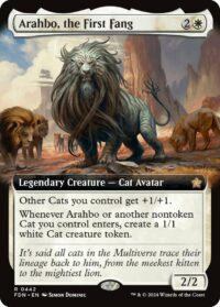 Arahbo, the First Fang (Extended Art) - #442 - Rare - Inglés