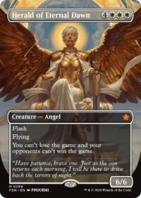 Herald of Eternal Dawn (Borderless) - #299 - Mythic - Inglés