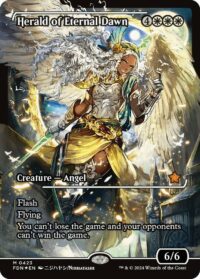 Herald of Eternal Dawn (Showcase) - #423 - Mythic - Inglés