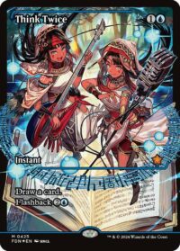 Think Twice (Showcase) (Foil) - #425 - Mythic - Japonés