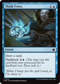 Think Twice (Foil) - #165 - Common - Inglés
