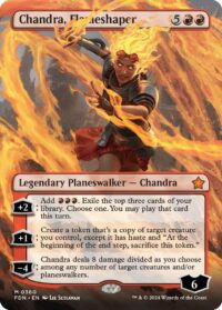 Chandra, Flameshaper (Borderless) - #360 - Mythic - Inglés