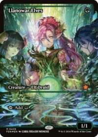 Llanowar Elves (Showcase) (Foil) - #429 - Mythic - Inglés