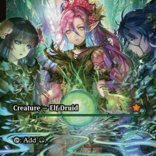 Llanowar Elves (Showcase) (Foil) - #429 - Mythic - Inglés