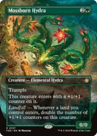 Mossborn Hydra (Borderless) (Foil) - #337 - Rare - Inglés