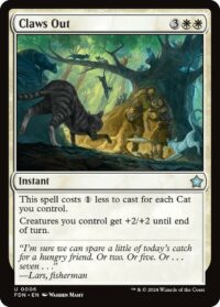 Claws Out - #6 - Uncommon - Inglés