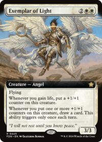 Exemplar of Light (Extended Art) (Foil) - #445 - Rare - Inglés