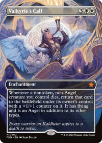 Valkyrie's Call (Borderless) - #302 - Mythic - Inglés