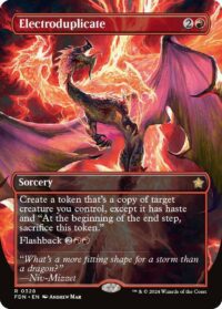 Electroduplicate (Borderless) (Foil) - #328 - Rare - Inglés