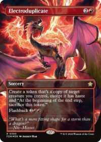 Electroduplicate (Borderless) (Mana Foil) - #390 - Rare - Inglés