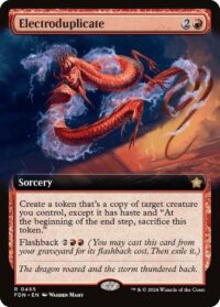 Electroduplicate (Extended Art) (Foil) - #465 - Rare - Inglés