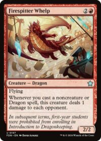 Firespitter Whelp (Foil) - #197 - Uncommon - Inglés