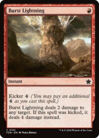 Burst Lightning (Foil) - #192 - Common - Inglés