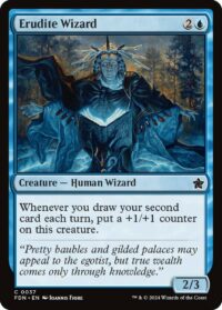 Erudite Wizard (Foil) - #37 - Common - Inglés