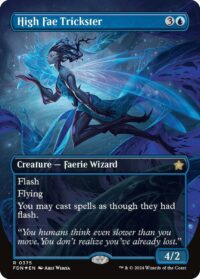 High Fae Trickster (Borderless) (Mana Foil) - #375 - Rare - Inglés