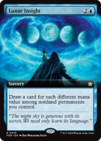 Lunar Insight (Extended Art) (Foil) - #456 - Rare - Inglés
