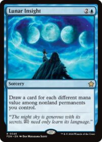 Lunar Insight (Foil) - #46 - Rare - Inglés
