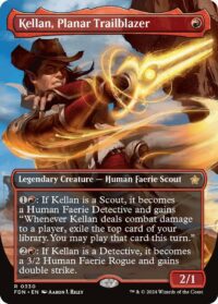 Kellan, Planar Trailblazer (Borderless) (Foil) - #330 - Rare - Inglés