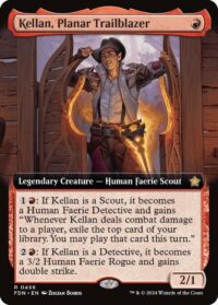 Kellan, Planar Trailblazer (Extended Art) (Foil) - #466 - Rare - Inglés