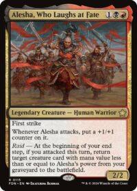 Alesha, Who Laughs at Fate (Foil) - #115 - Rare - Inglés