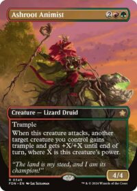 Ashroot Animist (Borderless) - #345 - Rare - Inglés