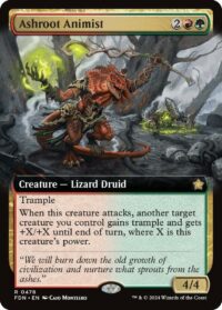 Ashroot Animist (Extended Art) (Foil) - #478 - Rare - Inglés