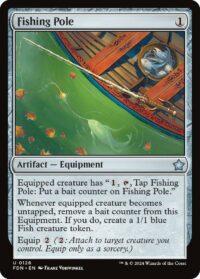 Fishing Pole (Foil) - #128 - Uncommon - Inglés