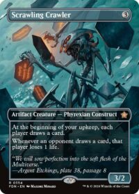 Scrawling Crawler (Borderless) - #354 - Rare - Inglés