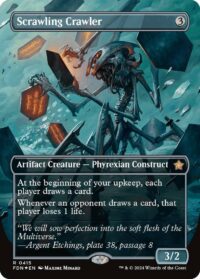 Scrawling Crawler (Borderless) (Mana Foil) - #415 - Rare - Inglés