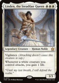 Linden, the Steadfast Queen - #577 - Rare - Inglés