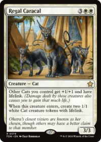 Regal Caracal (Foil) - #579 - Rare - Inglés