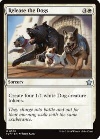 Release the Dogs (Foil) - #580 - Uncommon - Inglés
