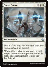 Stasis Snare (Foil) - #581 - Uncommon - Inglés