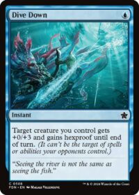 Dive Down (Foil) - #588 - Common - Inglés