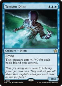 Tempest Djinn - #598 - Rare - Inglés