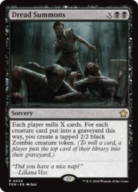 Dread Summons (Foil) - #604 - Rare - Inglés