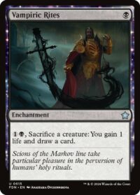 Vampiric Rites (Foil) - #615 - Uncommon - Inglés