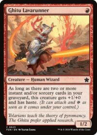 Ghitu Lavarunner (Foil) - #623 - Common - Inglés